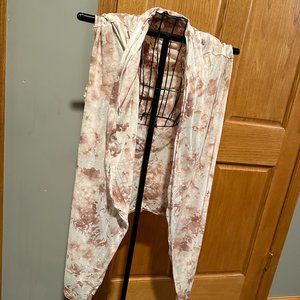 Pink Tie Dye Cardigan, Sloane Rouge - image 1